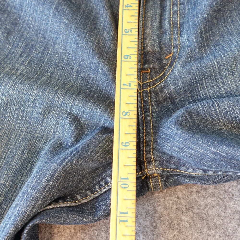 Levi Strauss Signature Stretch Low Rise Bootcut Jeans Medium Wash Blue Misses 8M - Picture 10 of 11